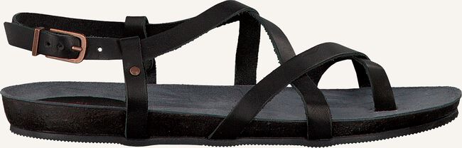 Zwarte FRED DE LA BRETONIERE Platte sandalen 170010026 Zwarte FRED DE LA BRETONIERE Platte sandalen 170010026 - large