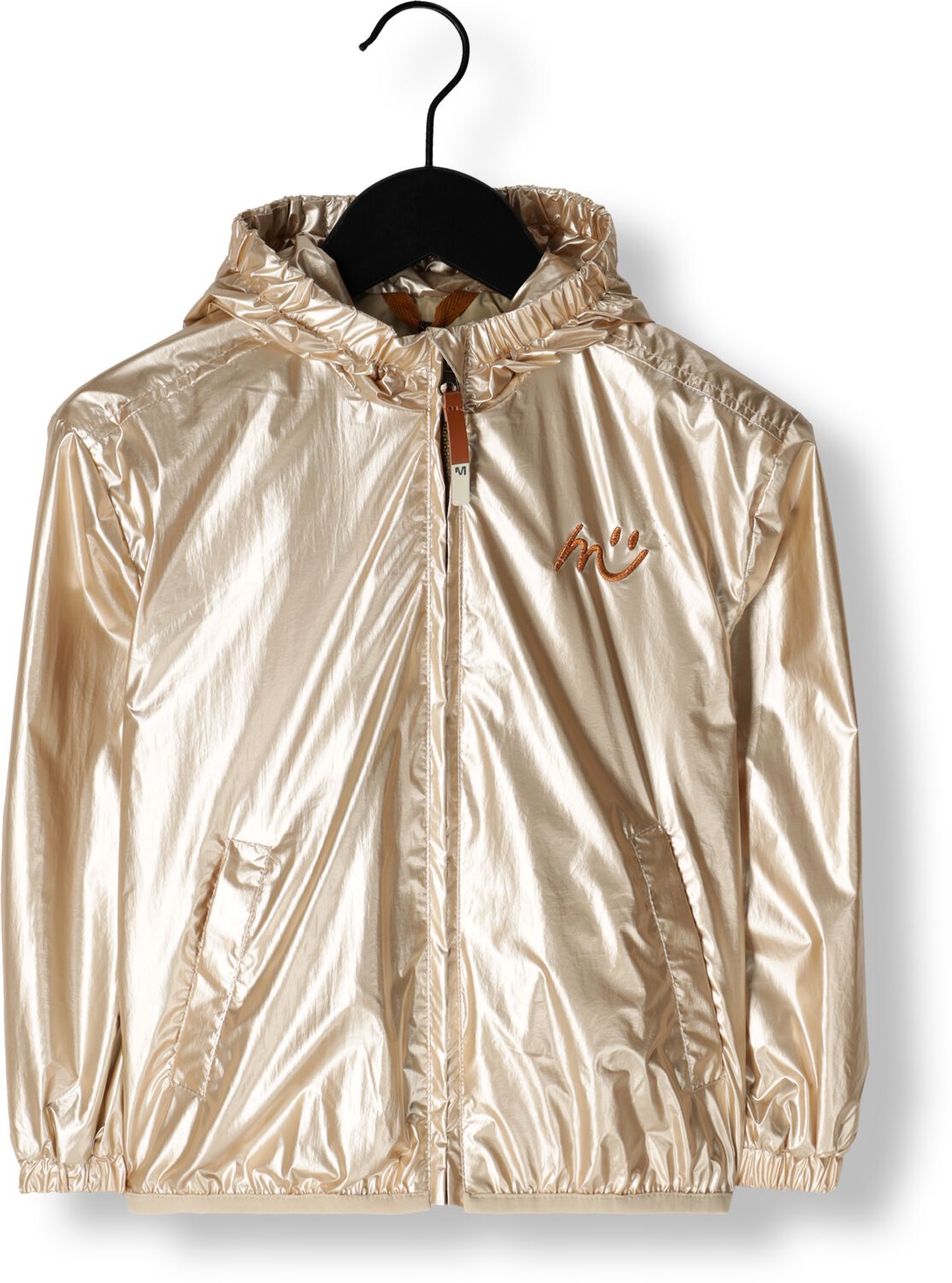 Moodstreet zomerjas goud Meisjes Polyester Capuchon Effen 146 152