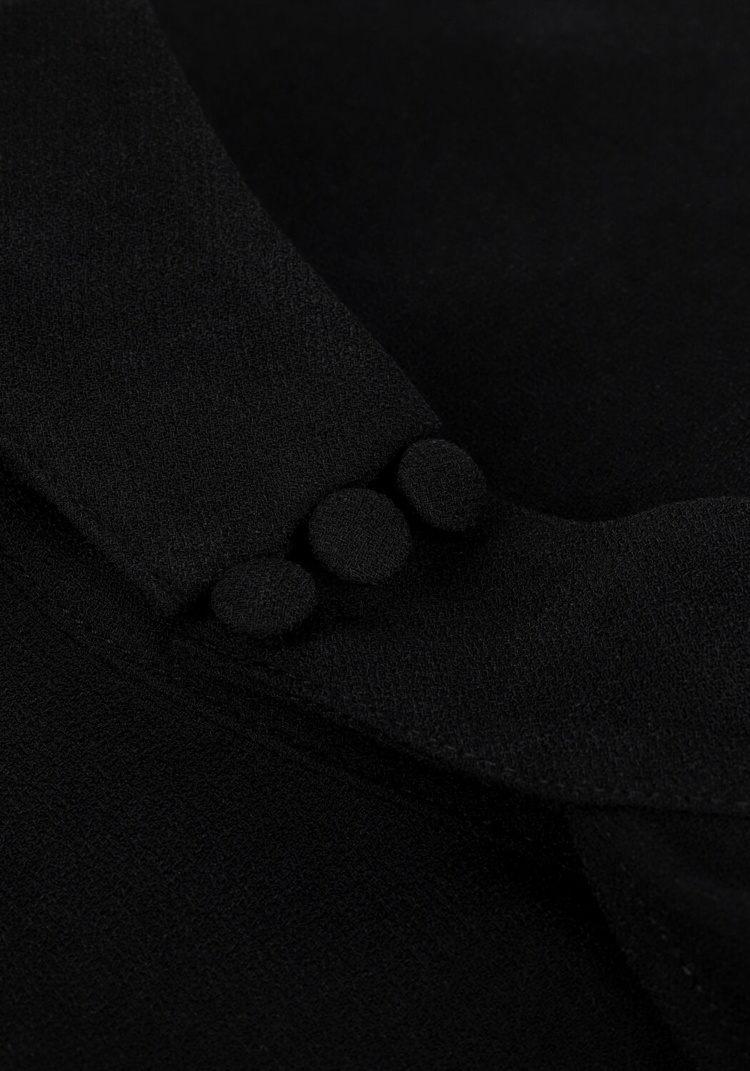 Zwarte NOTES DU NORD Blouses OLIANA SLIT BLOUSE - large