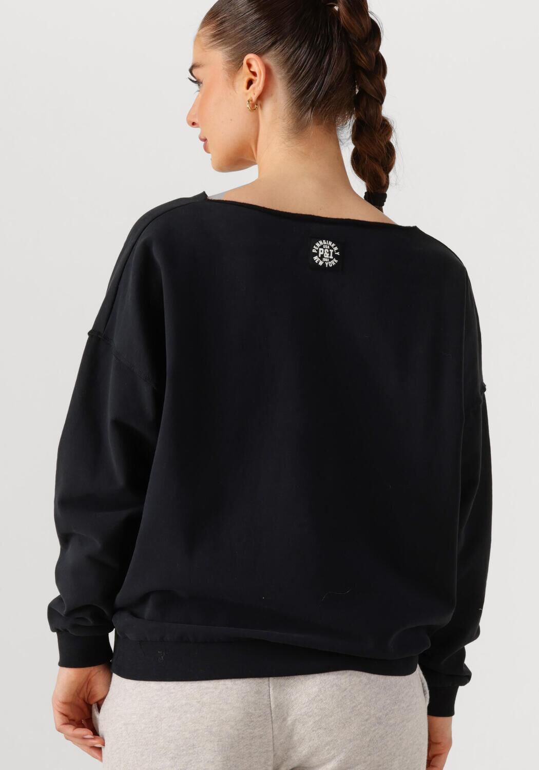 PENN & INK Dames Truien & Vesten Sweater W25f1703 Zwart