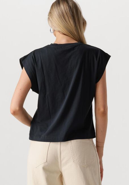 Zwarte BY-BAR T-shirt MASON OPEN LUCKY TOP - large