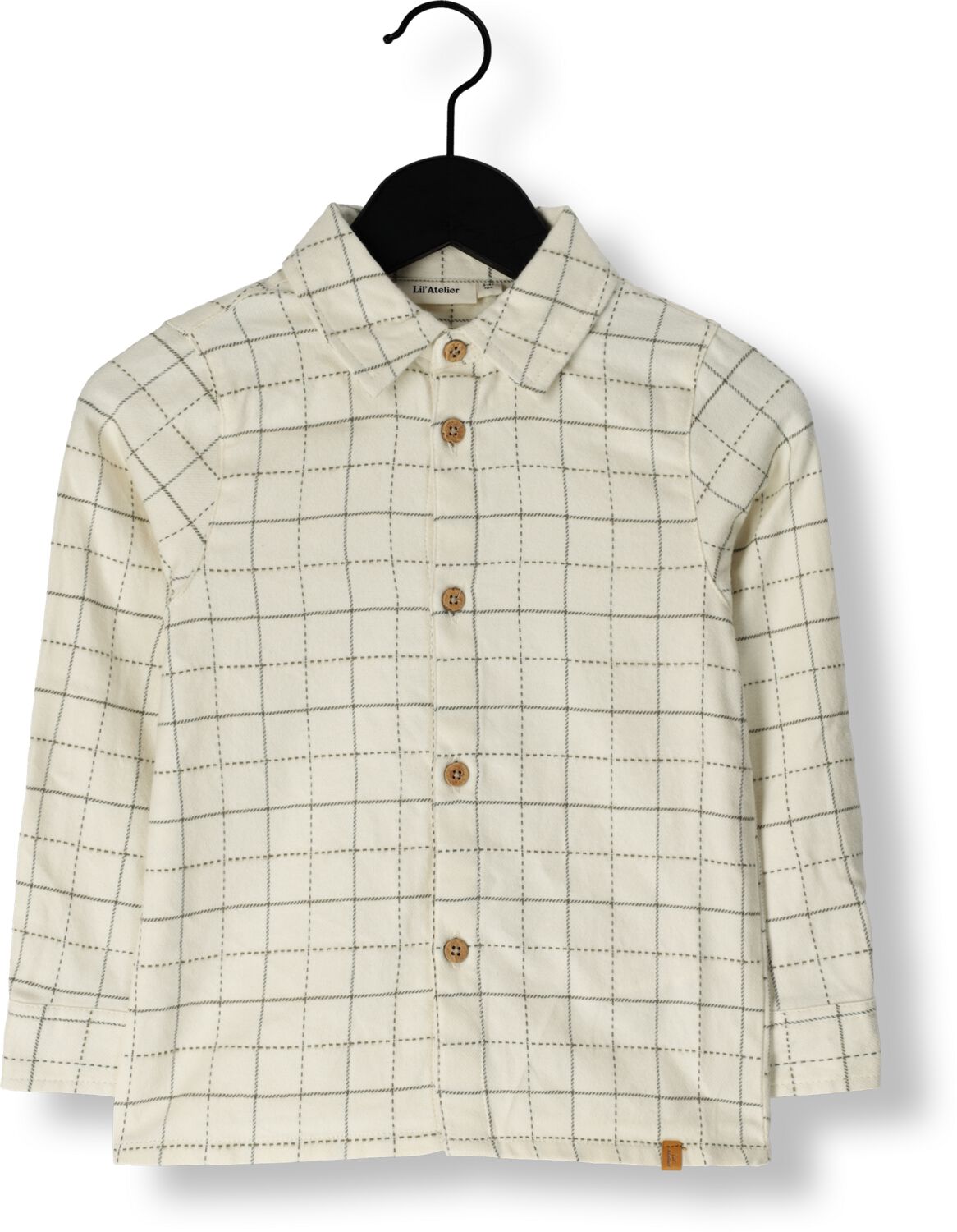 LIL' ATELIER Baby Blouses & Overhemden Nmmramos Ls Shirt Lil Beige