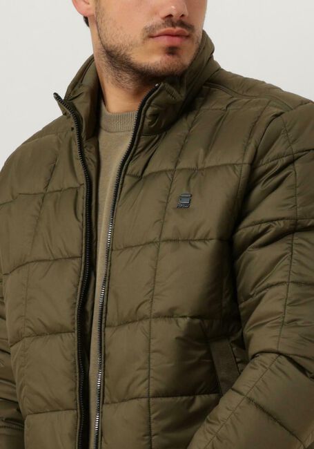 Groene G-STAR RAW Gewatteerde jas MEEFIC QUILTED JKT - large