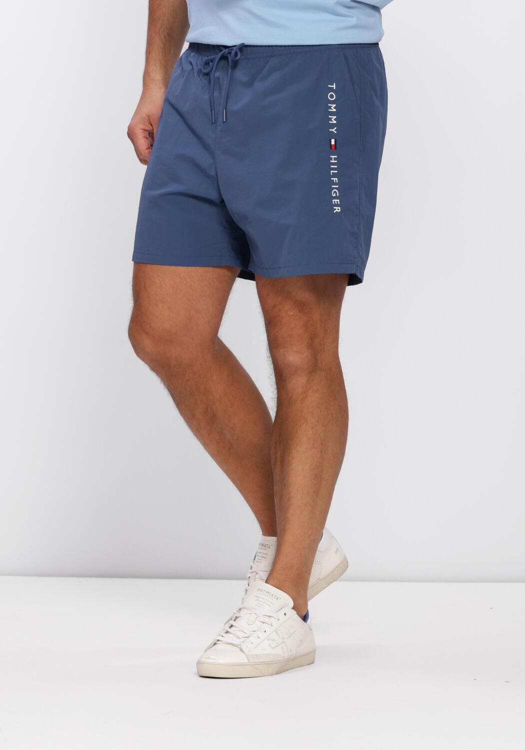 Blauwe TOMMY HILFIGER UNDERWEAR Zwembroeken MEDIUM DRAWSTRING ZIP POCKET - large
