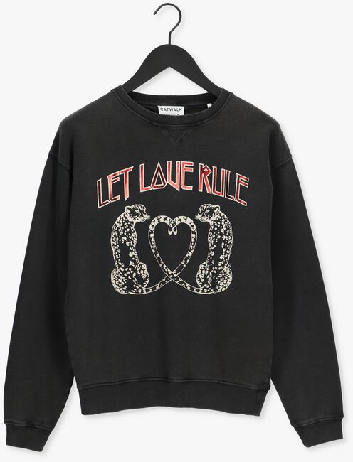 Grijze CATWALK JUNKIE Sweater SW LIFE IS LOVE - large