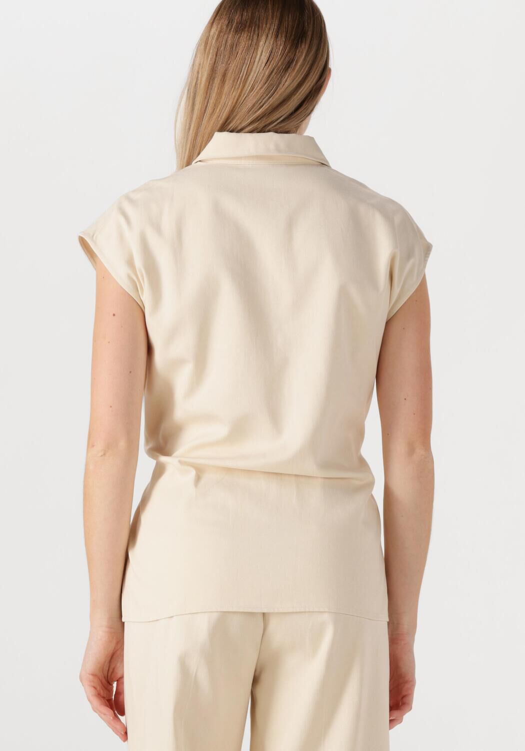 ANOTHER LABEL Dames Blouses Liliam Shirt Gebroken Wit