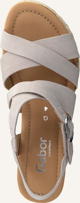 Taupe GABOR Sandalen met hak 832 Taupe GABOR Sandalen met hak 832 - large