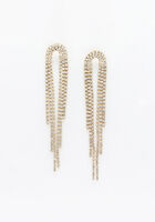 Gouden NOTRE-V Oorbellen EARRING EXTRA 1 - medium