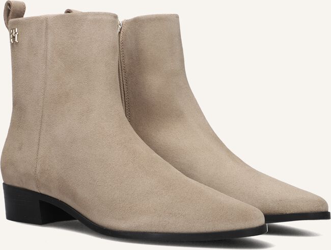 Beige TOMMY HILFIGER Enkellaarsjes LOW COWBOY FLAT Beige TOMMY HILFIGER Enkellaarsjes LOW COWBOY FLAT - large