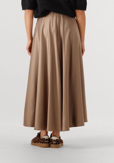 Taupe Y.A.S. Maxirok YASPELLA HW VOLUME ANKLE SKIRT - large