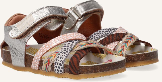 Zilveren RED-RAG Platte sandalen 19268 Zilveren RED-RAG Platte sandalen 19268 - large