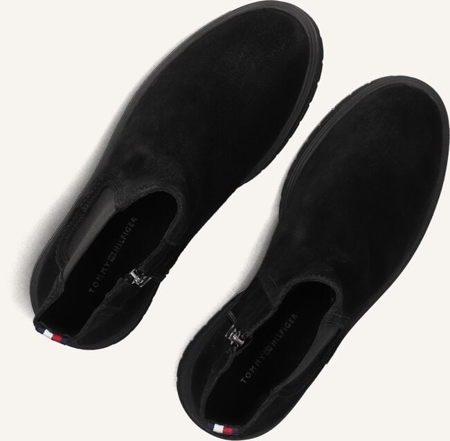 Zwarte TOMMY HILFIGER Chelsea boots HILFIGER ZIP Zwarte TOMMY HILFIGER Chelsea boots HILFIGER ZIP - large