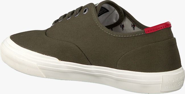 Groene TOMMY HILFIGER Lage sneakers CORE OXFORD TWILL - large
