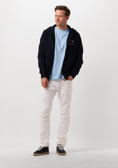Blauwe TOMMY HILFIGER Vest ROUNDALL HOODED ZIP THROUGH - large