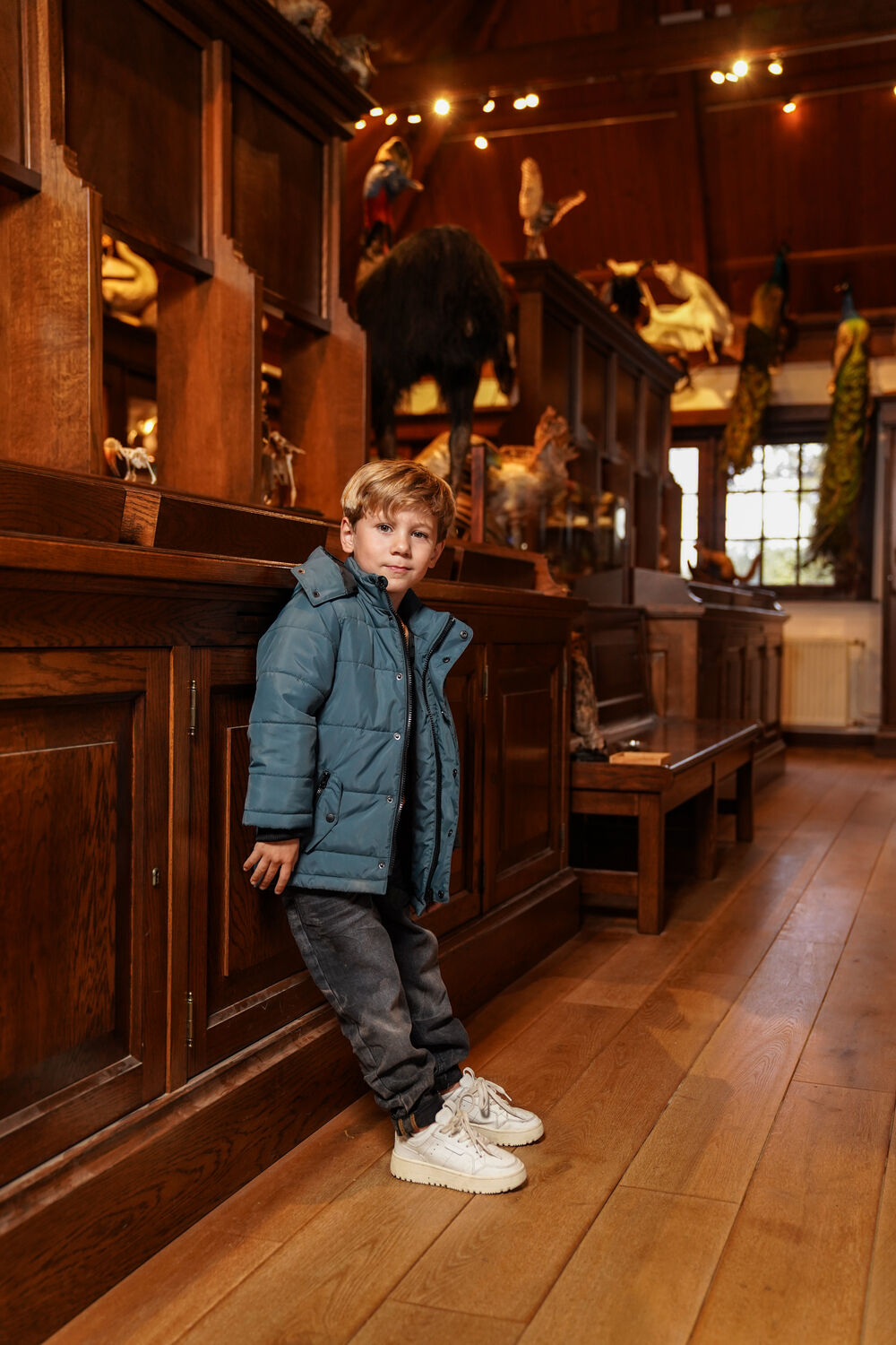 Antraciet KOKO NOKO Slim fit jeans O56865 - large