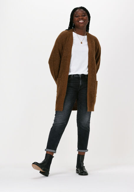 Bronzen SELECTED WOMEN Vest SLFLULU LS KNIT LONG CARDIGAN - large