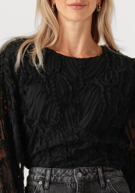 Zwarte CO'COUTURE Blouses SHANIA FLUFFY BLOUSE - large