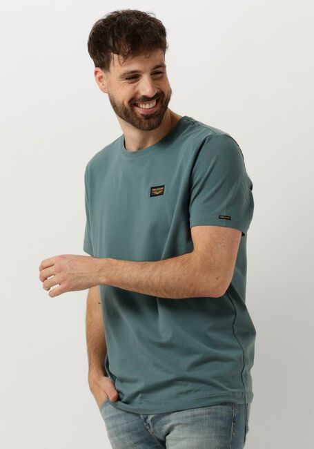 Groene PME LEGEND T-shirt SHORT SLEEVE R-NECK GUYVER TEE - large