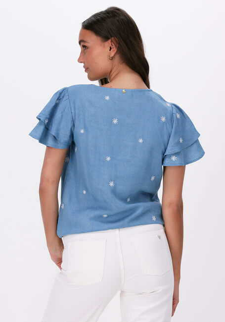 Blauwe FABIENNE CHAPOT Blouses LEA SUMMER TOP - large