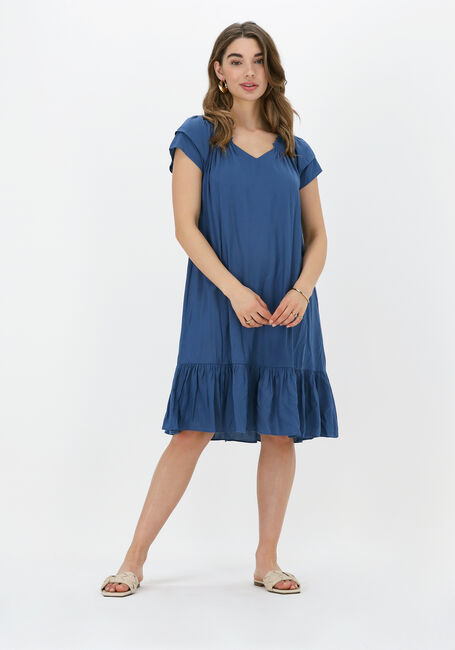 Blauwe CO'COUTURE Mini jurk SUNRISE CROP DRESS - large