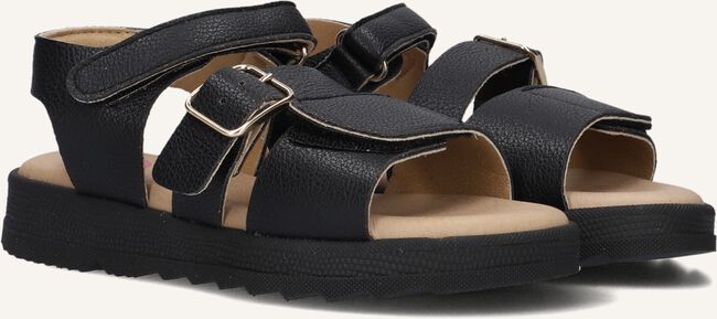 Zwarte DEVELAB Platte sandalen 44718 Zwarte DEVELAB Platte sandalen 44718 - large