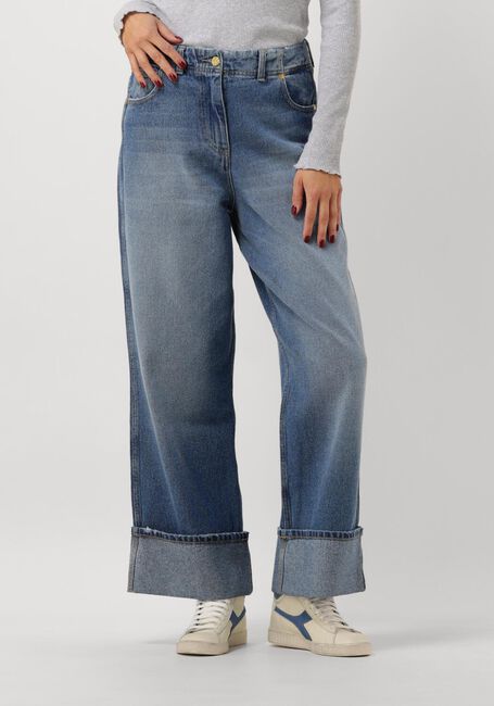 Blauwe SOEURS DE PROVENCE Wide jeans JULE PANT - large