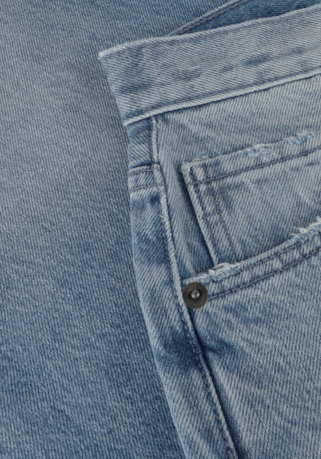 Lichtblauwe ROUGH STUDIOS Straight leg jeans FELIX JEANS - large