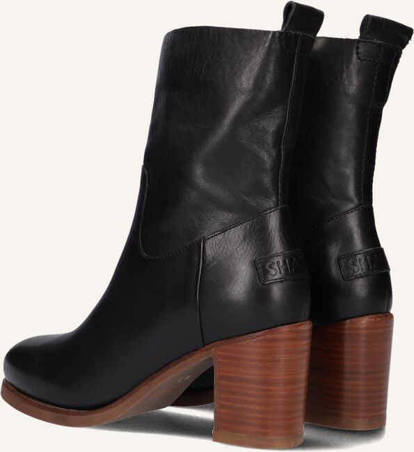 Zwarte SHABBIES Enkellaarsjes 183020333 Zwarte SHABBIES Enkellaarsjes 183020333 - large