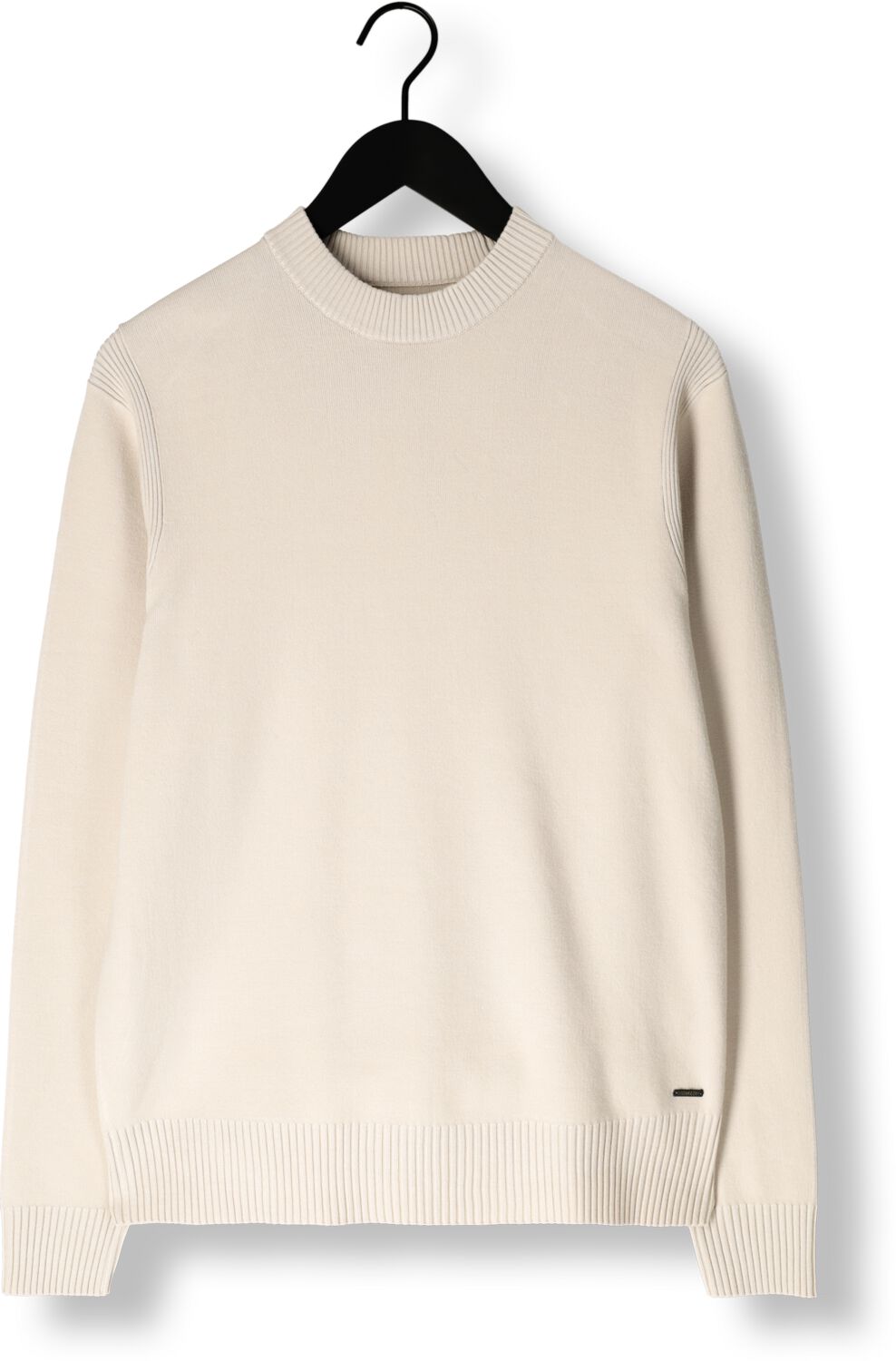 DSTREZZED Heren Truien & Vesten Fell Mock Neck Beige
