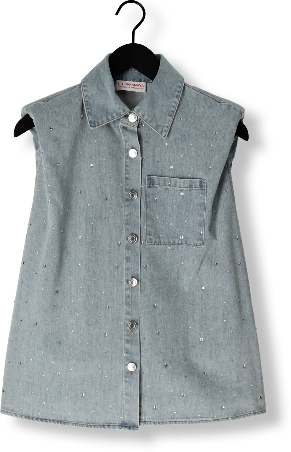 STUDIO AMAYA Dames Blouses Storm Blouse Blauw