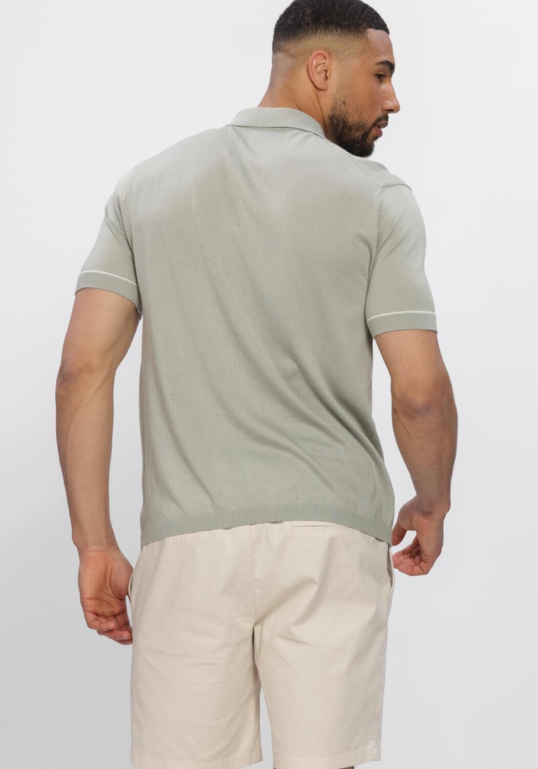 Groene STEFANO LAURAN Polo POLO BASTIAN - large