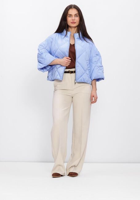 Lichtblauwe BEAUMONT Gewatteerde jas EMILIA JACKET - large