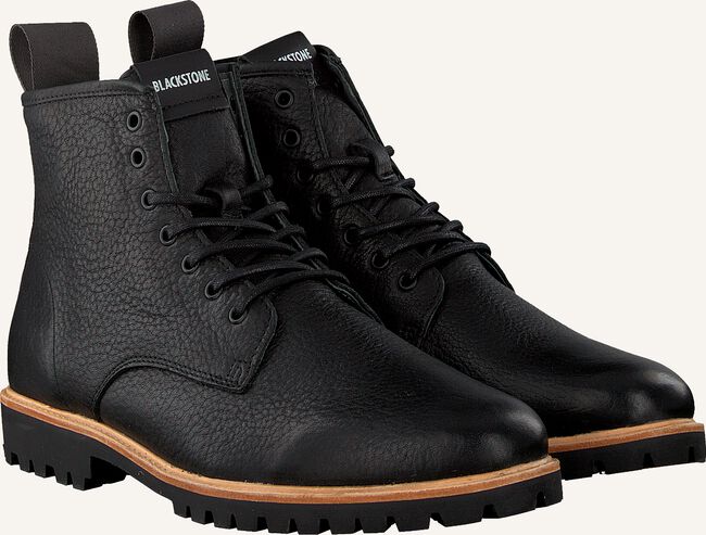 Zwarte BLACKSTONE Veterboots SG12 Zwarte BLACKSTONE Veterboots SG12 - large