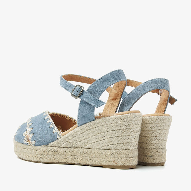 Blauwe VIA VAI Sandalen met hak LUISA AYLA - large