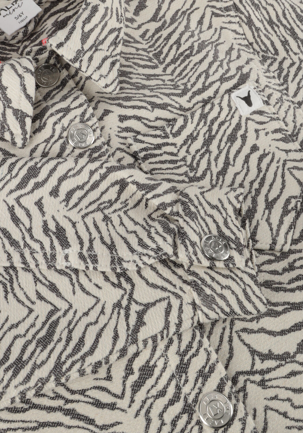 Zand ALIX MINI Jack WOVEN TIGER JACQUARD BOUCLE JACKET - large