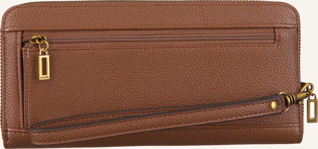 Cognac GUESS Portemonnee DESTINY SLG LARGE ZIP AROUND Cognac GUESS Portemonnee DESTINY SLG LARGE ZIP AROUND - large