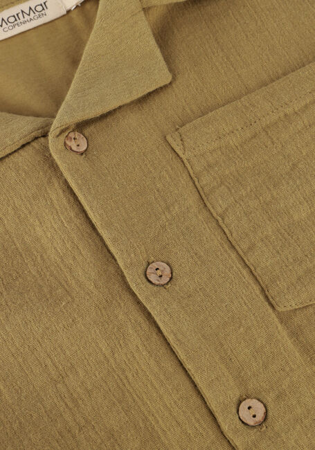 Olijf MARMAR COPENHAGEN Casual overhemd TAGE - large