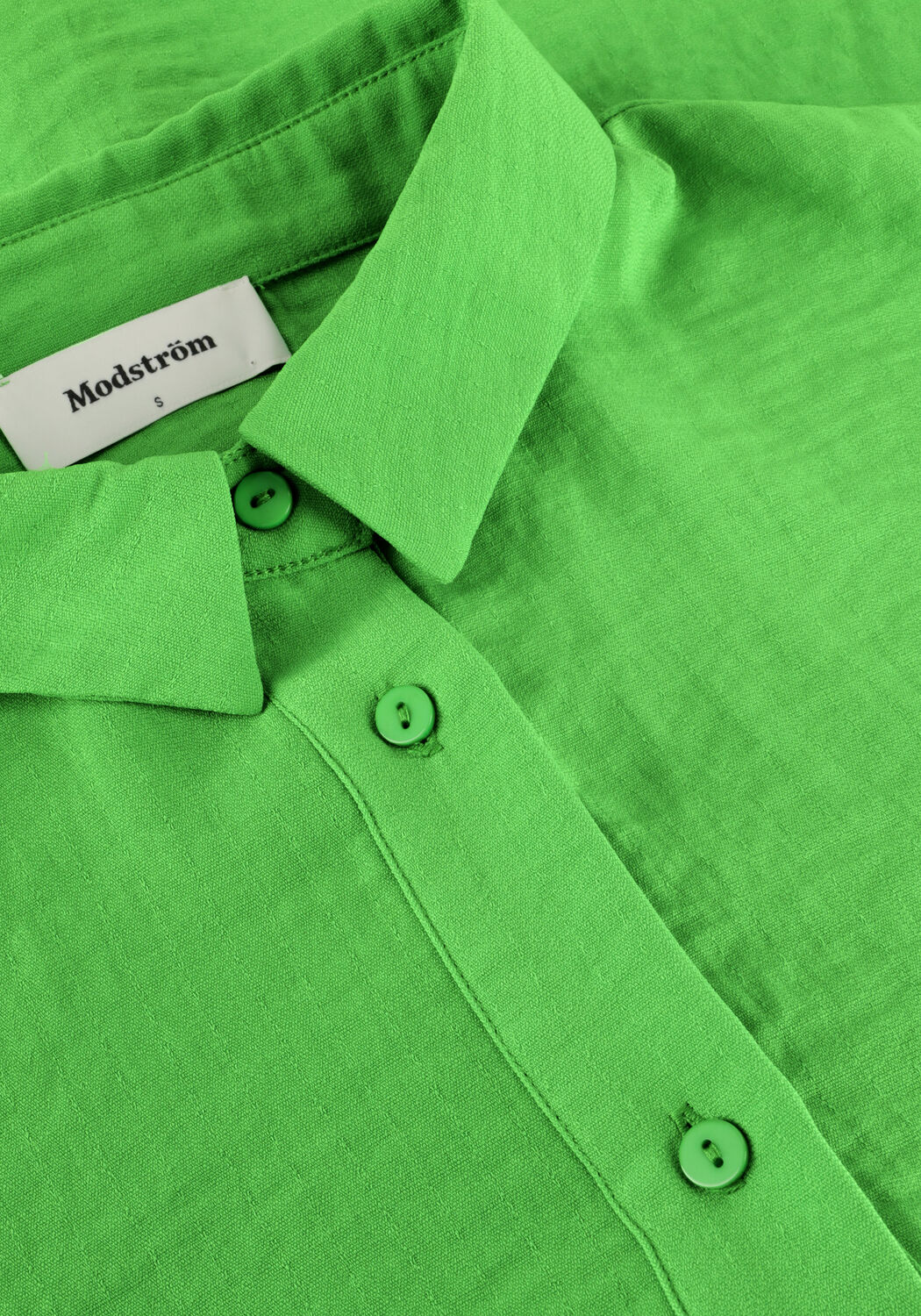 Groene MODSTR&Ouml;M Blouses ALEXIS SHIRT - large