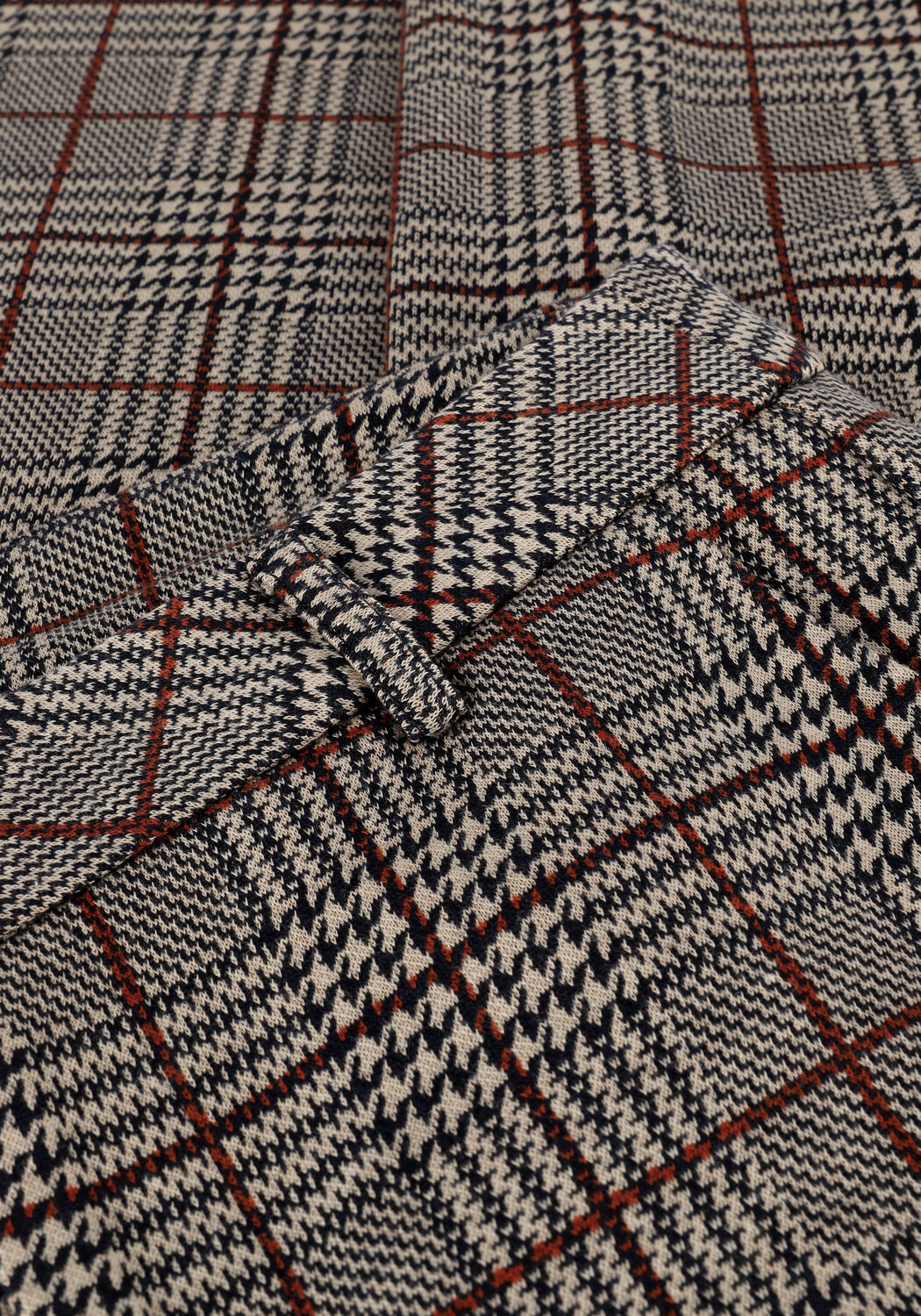 Bruine SUMMUM Pantalon TROUSER CHECK JACQUARD - large