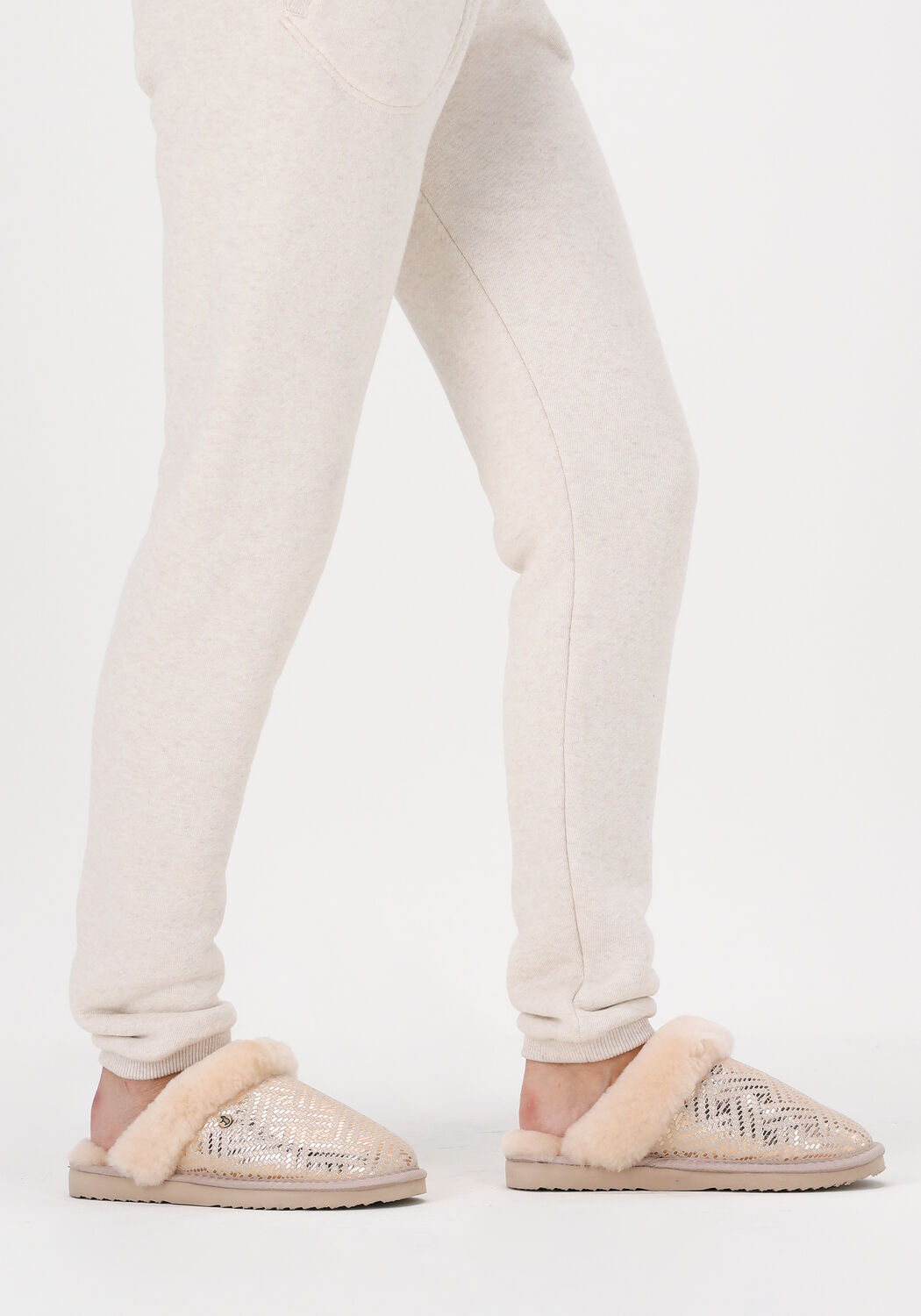 Gouden WARMBAT Pantoffels COLLIE - large