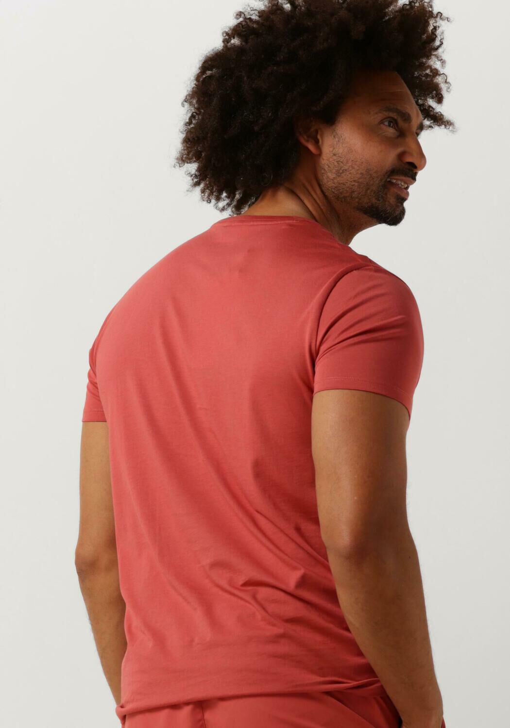 LACOSTE Heren Polo's & T-shirts 1ht1 Mens Tee-shirt 12 Perzik