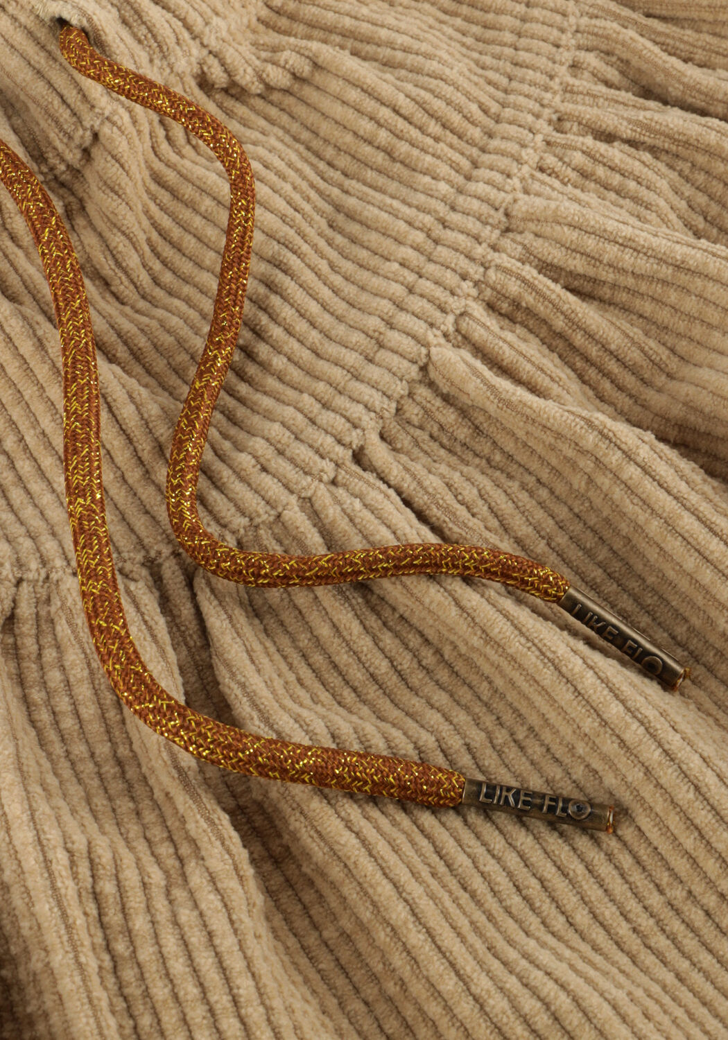 Beige LIKE FLO Rokken SILBY FLO CORDUROY SKIRT - large