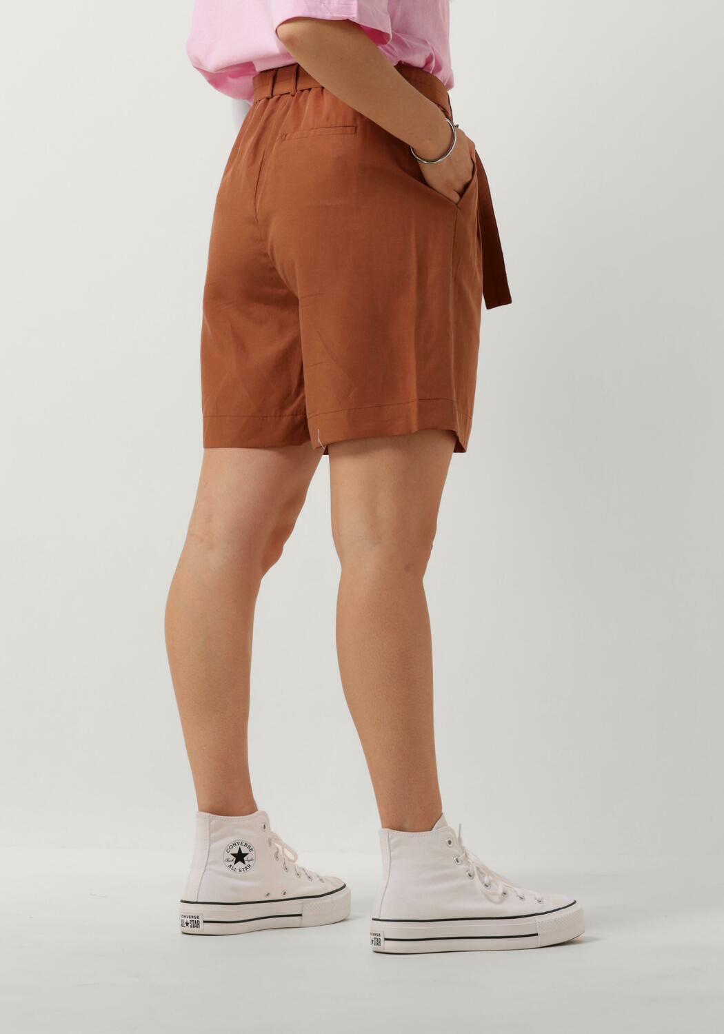 CATWALK JUNKIE Dames Broeken Tailored Shorts Rood
