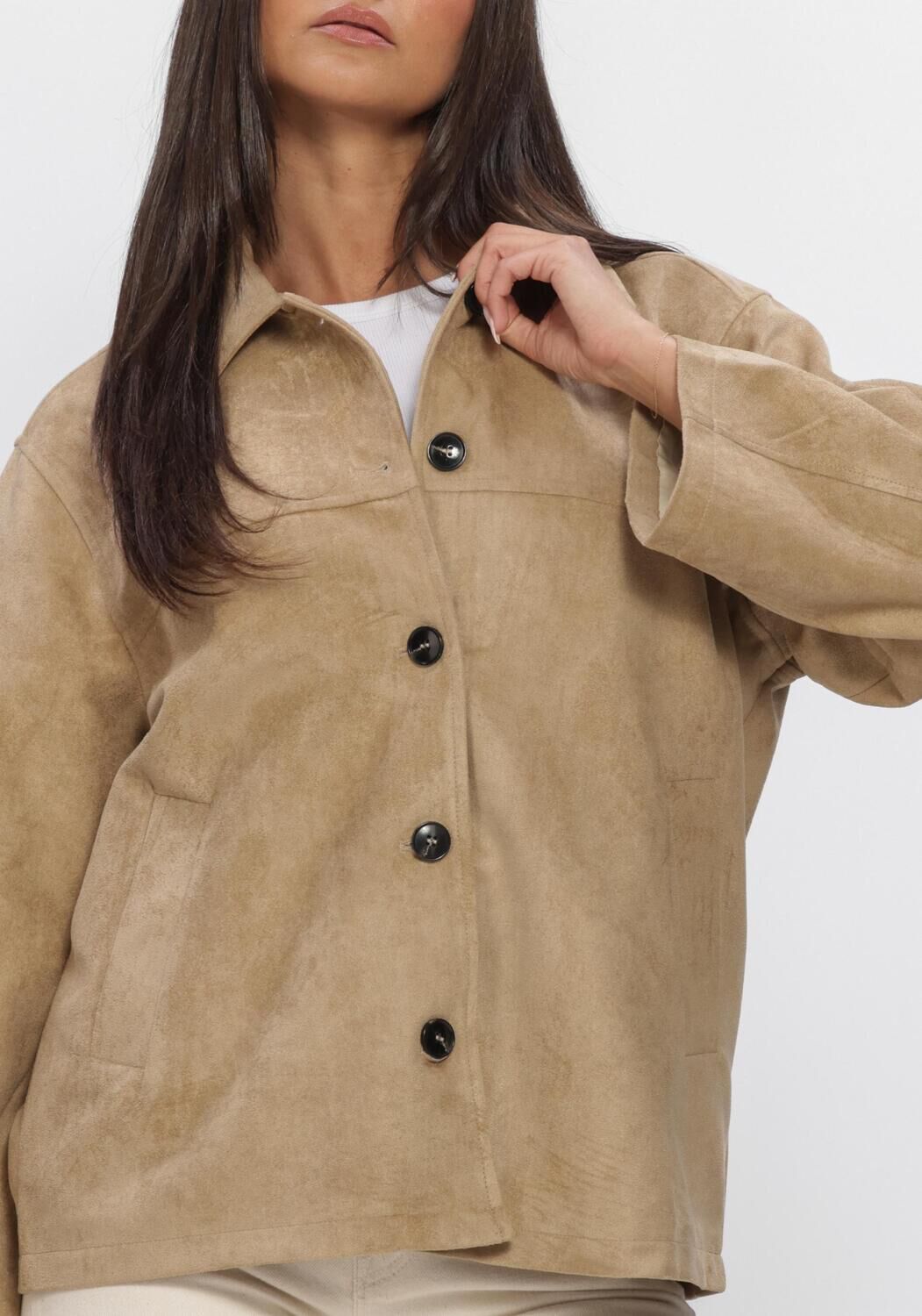 Zand NEO NOIR Jack RAVINA FAUX SUEDE JACKET - large