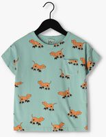 Groene LÖTIEKIDS T-shirt TSHIRT SHORT SLEEVE DOGS - medium