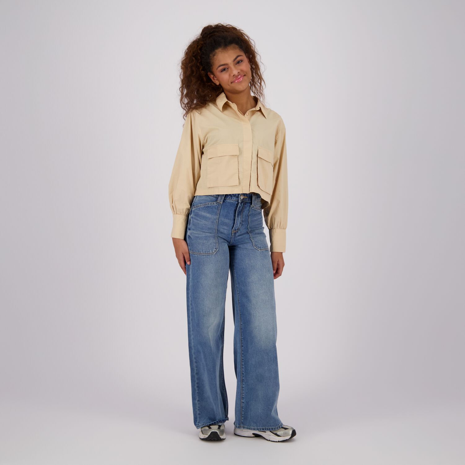 RAIZZED Meisjes Blouses Ellie Beige