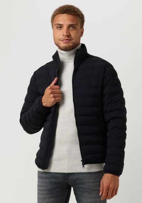 Blauwe PROFUOMO Gewatteerde jas OUTERW LT WEIGHT BOMBER - large