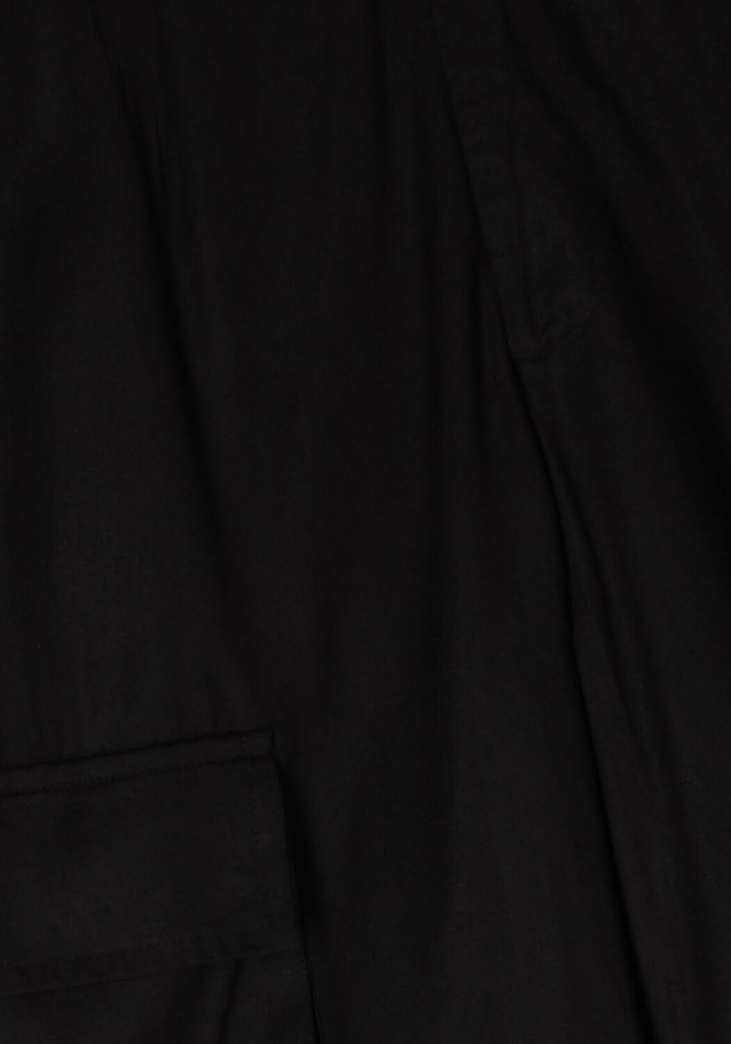 Zwarte ALIX THE LABEL Cargobroeken LADIES WOVEN LINNEN CARGO PANTS - large