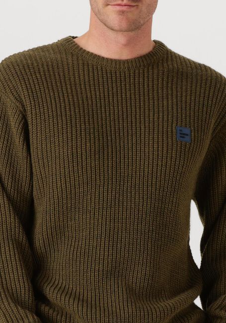Khaki AMERICAN VINTAGE Trui CRASHWAY CREW - large
