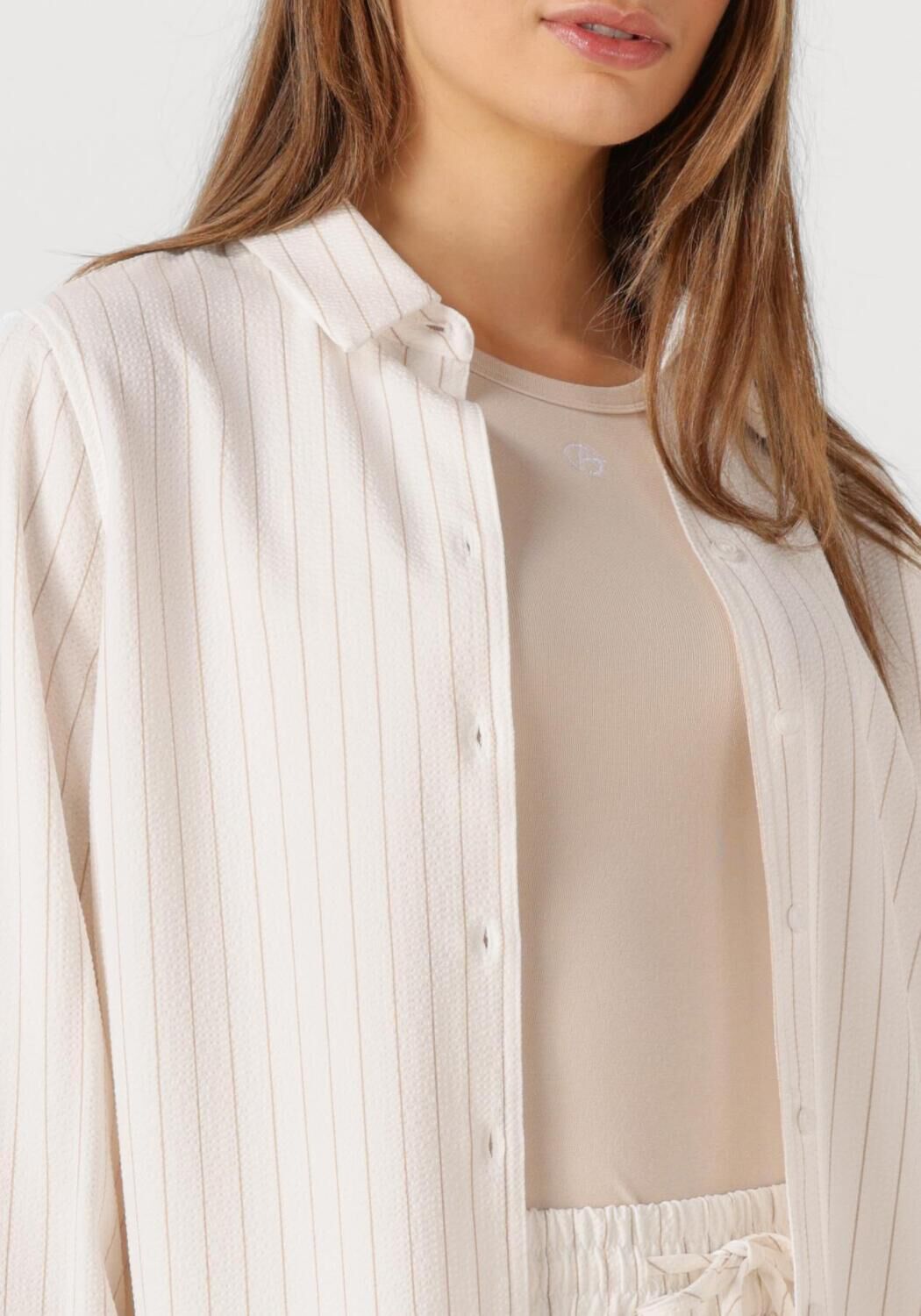 AIMEE THE LABEL Dames Tops & T-shirts Fire Tanktop Beige